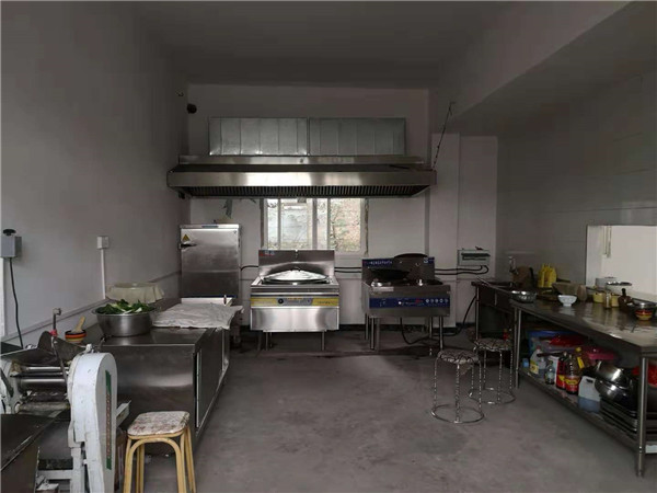 新增建的達到(dào)環保節能要求的(de)職工廚房